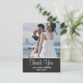 Cartes postales Mariage Merci (Debout devant)