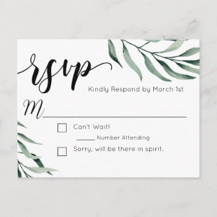 Cartes postales Mariages RSVP