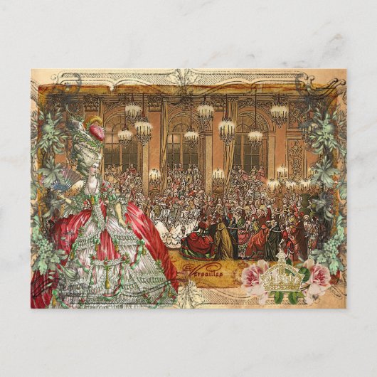 Cartes postales Marie Antoinette Versailles (Devant)