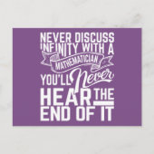 Cartes postales Math Infinity (Devant)