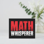Cartes postales Math Whisperer (Debout devant)