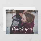 Cartes postales Merci (Devant / Derrière)