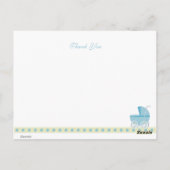 Cartes postales Merci Bébé Snower (Dos)