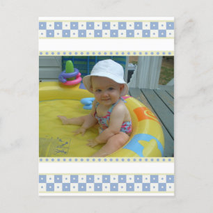 Cartes postales Merci Bébé Snower