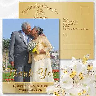 Cartes postales Merci photo bon marché, Anniversai