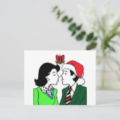 Cartes postales Mistletoe Kiss (Debout devant)