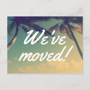 Cartes postales mobiles de photo de palmier pour