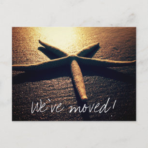 Cartes postales mobiles de photo d'étoiles de mer