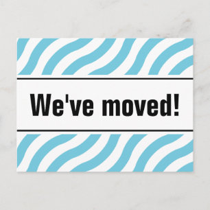 Cartes postales mobiles modernes avec les lignes