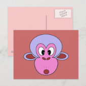 CARTES POSTALES MONKEY (Devant / Derrière)