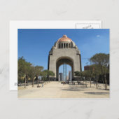 Cartes postales Monument à la Révolution, Mexico (Devant / Derrière)