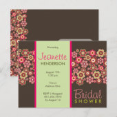 Cartes postales Motif Daisies de bonbons (Devant / Derrière)