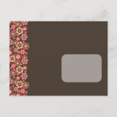 Cartes postales Motif Daisies de bonbons (Dos)