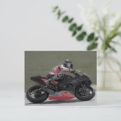 Cartes postales moto de course (Debout devant)