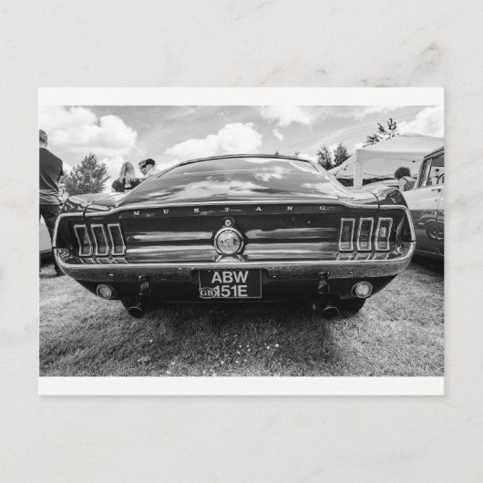 Cartes postales "Mustang classique" (Devant)