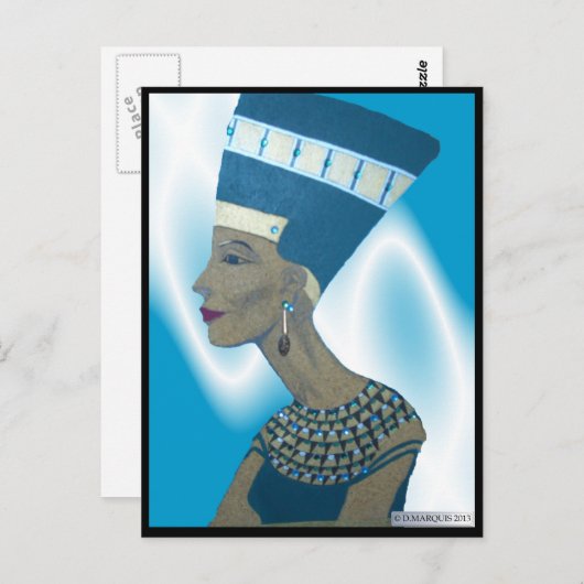 CARTES POSTALES NEFFERTITTI (Devant / Derrière)