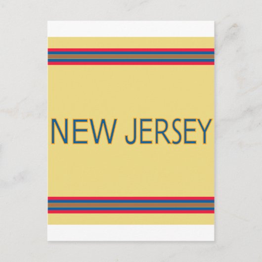 Cartes postales New Jersey (Devant)