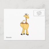 Cartes postales Noahs Ark Baby Faire-part (Dos)