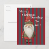Cartes postales Noël (Devant / Derrière)