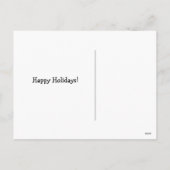 Cartes postales Noël sur la route (Dos)