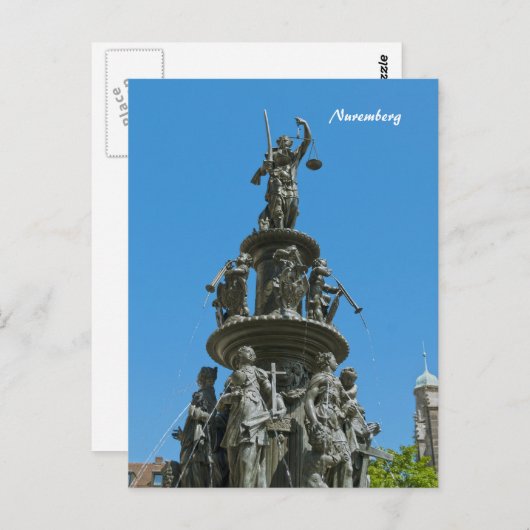 Cartes postales Nuremberg (Devant / Derrière)