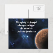 Cartes postales optimistes (Devant / Derrière)