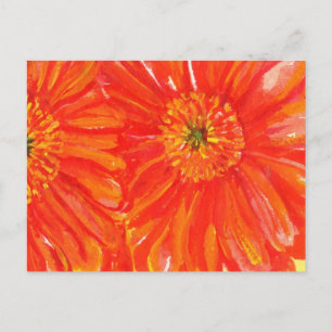 Cartes postales Orange Gerber