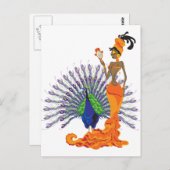 Cartes postales Oshun (Devant / Derrière)