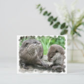 Cartes postales Otter Habitat (Debout devant)