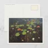 Cartes postales Painted Lilipads (Devant / Derrière)