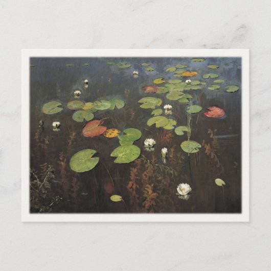Cartes postales Painted Lilipads (Devant)