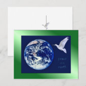 Cartes postales Paix sur Terre (Devant / Derrière)