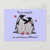 Cartes postales Penguin Love 25e anniversaire (Devant)