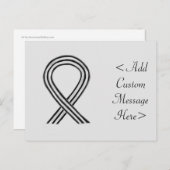 Cartes postales personnalisées Black and White Awa (Devant / Derrière)