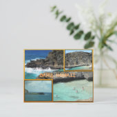 CARTES POSTALES PERSONNALISÉES - COLLAGE HAWAII# 1 (Debout devant)