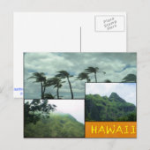 CARTES POSTALES PERSONNALISÉES - COLLAGE HAWAII# 2 (Devant / Derrière)