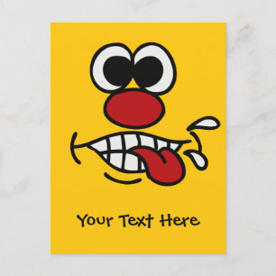 Cartes postales personnalisées Funny Face