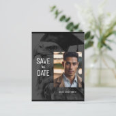 Cartes postales personnalisées pour l'annonce de l (Debout devant)