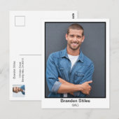 Cartes postales personnalisées pour les acteurs (Devant / Derrière)