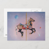 Cartes postales - Petaluma Carousel Horse 1 (Devant / Derrière)