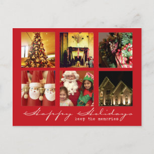 cartes postales photo de noël instagram