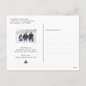 Cartes postales photo de Noël Joyeux Neige Personn (Dos)