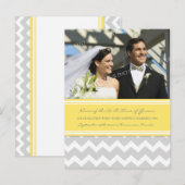 Cartes postales photo Faire-part Elopement Gris ci (Devant / Derrière)