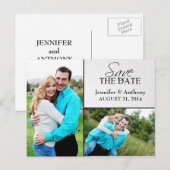 Cartes postales photo pour annoncer la date (Devant / Derrière)