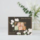 Cartes postales photo pour annoncer la date de mar (Debout devant)