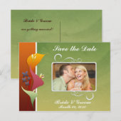 Cartes postales photo pour annoncer la date de vot (Devant / Derrière)