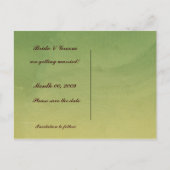 Cartes postales photo pour annoncer la date de vot (Dos)