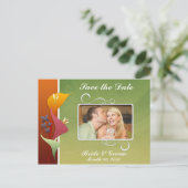 Cartes postales photo pour annoncer la date de vot (Debout devant)