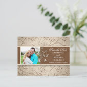 cartes postales photo pour annoncer une date (Debout devant)