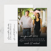 Cartes postales photo pour annoncer une date 4 (Devant / Derrière)